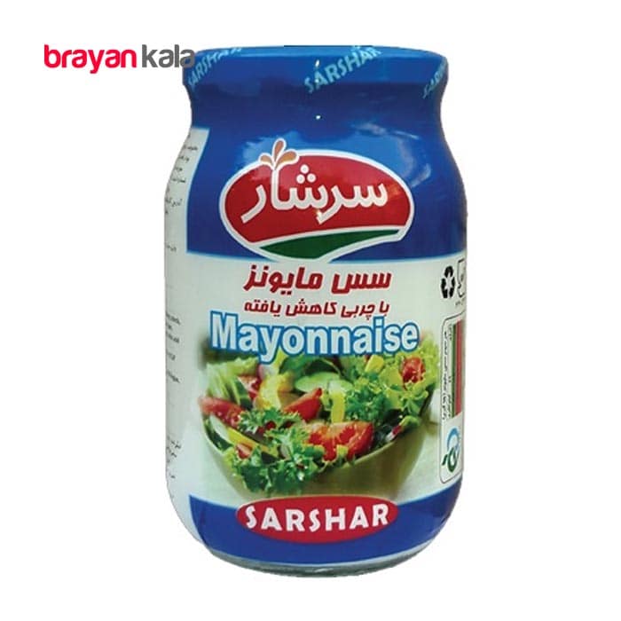 عکس اصلی سس مایونز سرشار مقدار 500 گرم